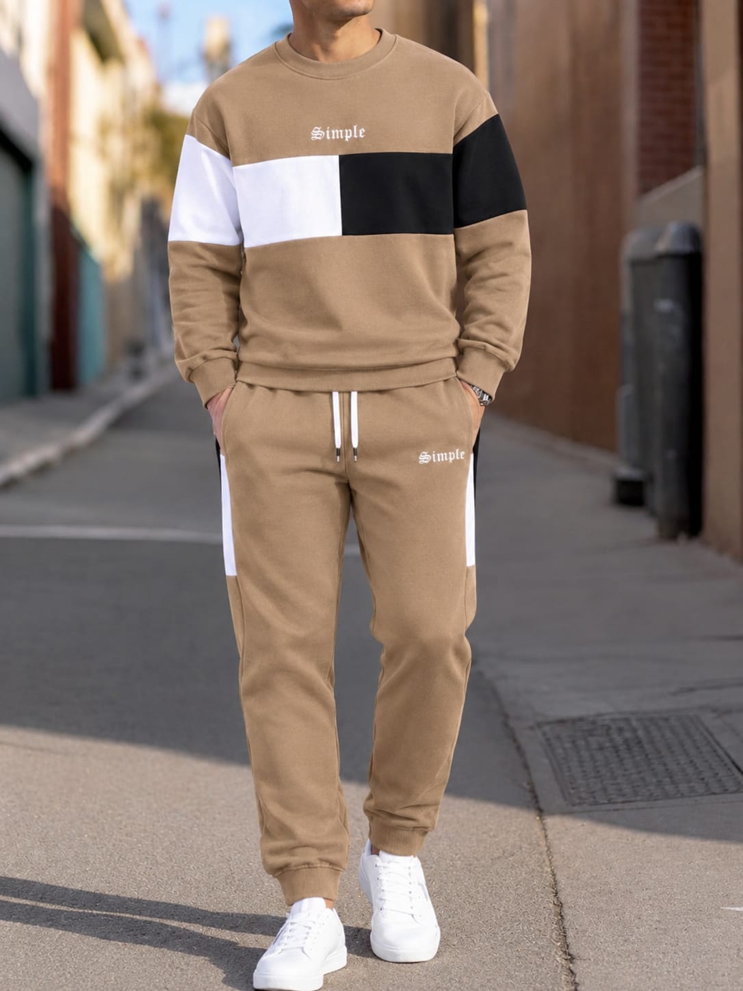 Premium Sweatshirt & Sweatpants Set SS-2BS