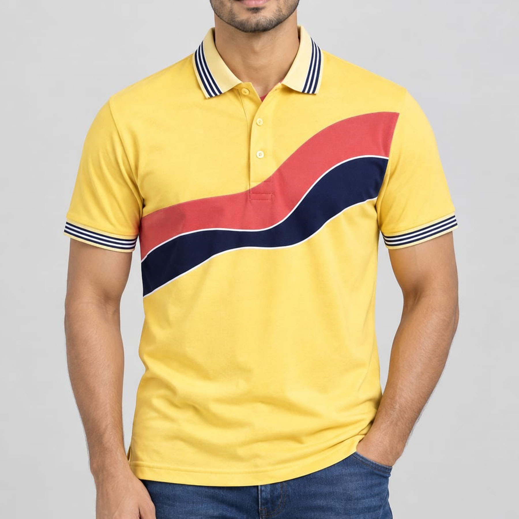 Premium Men's Polo T-shirt  PO-17C