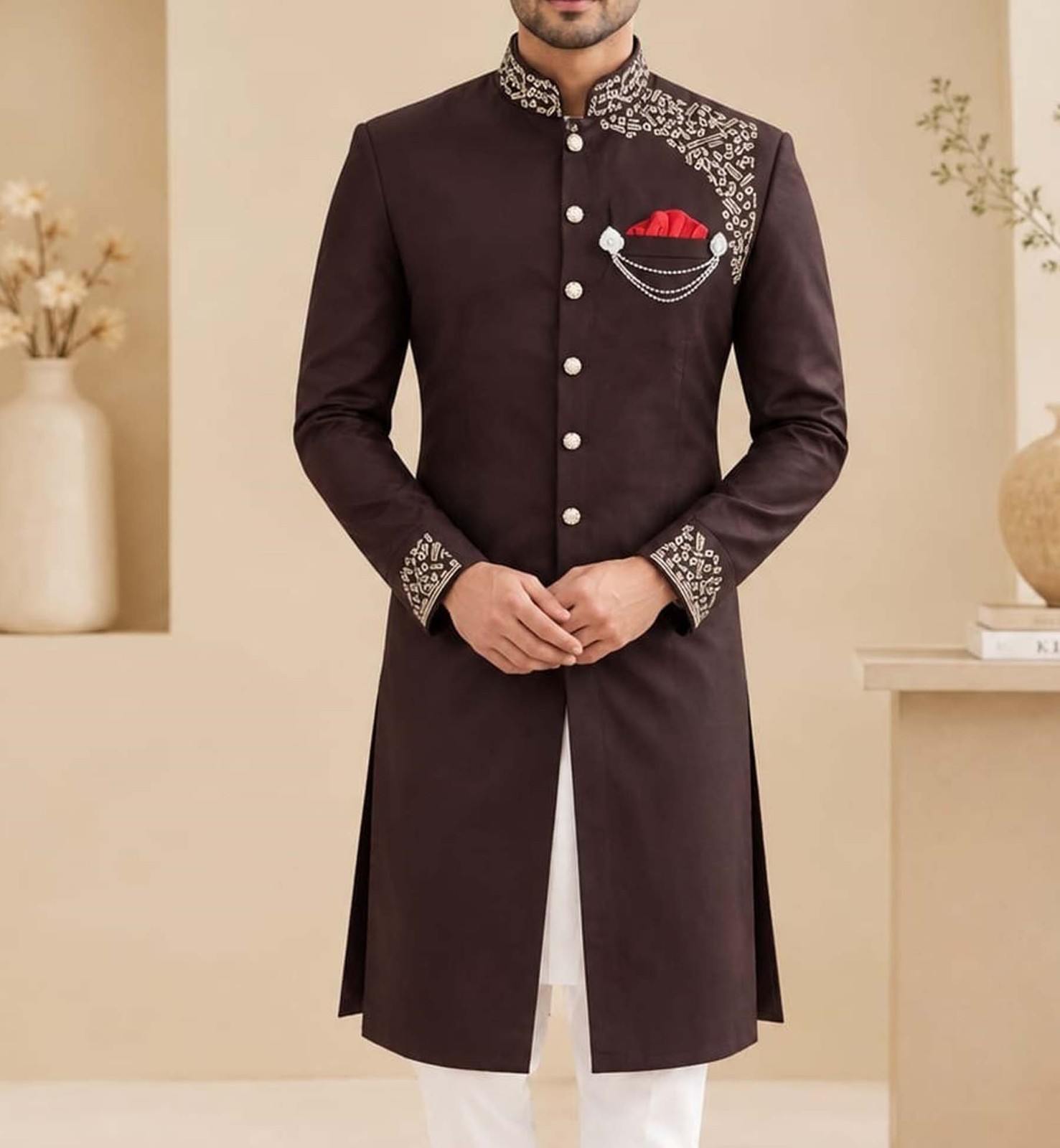 Sherwani Style Panjabi P-13C