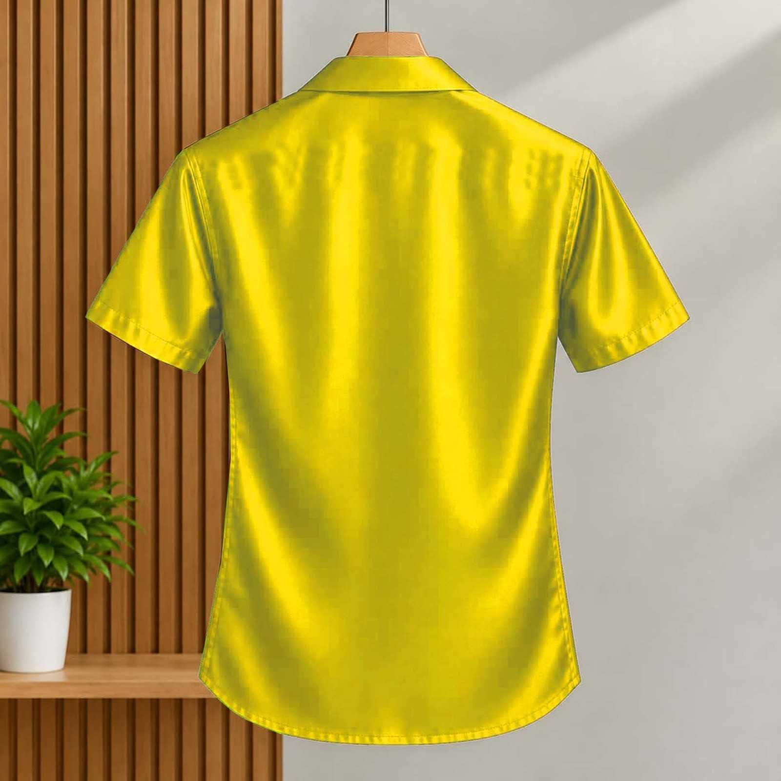 Euro Classic Men's Premium Shirt-4Yellow