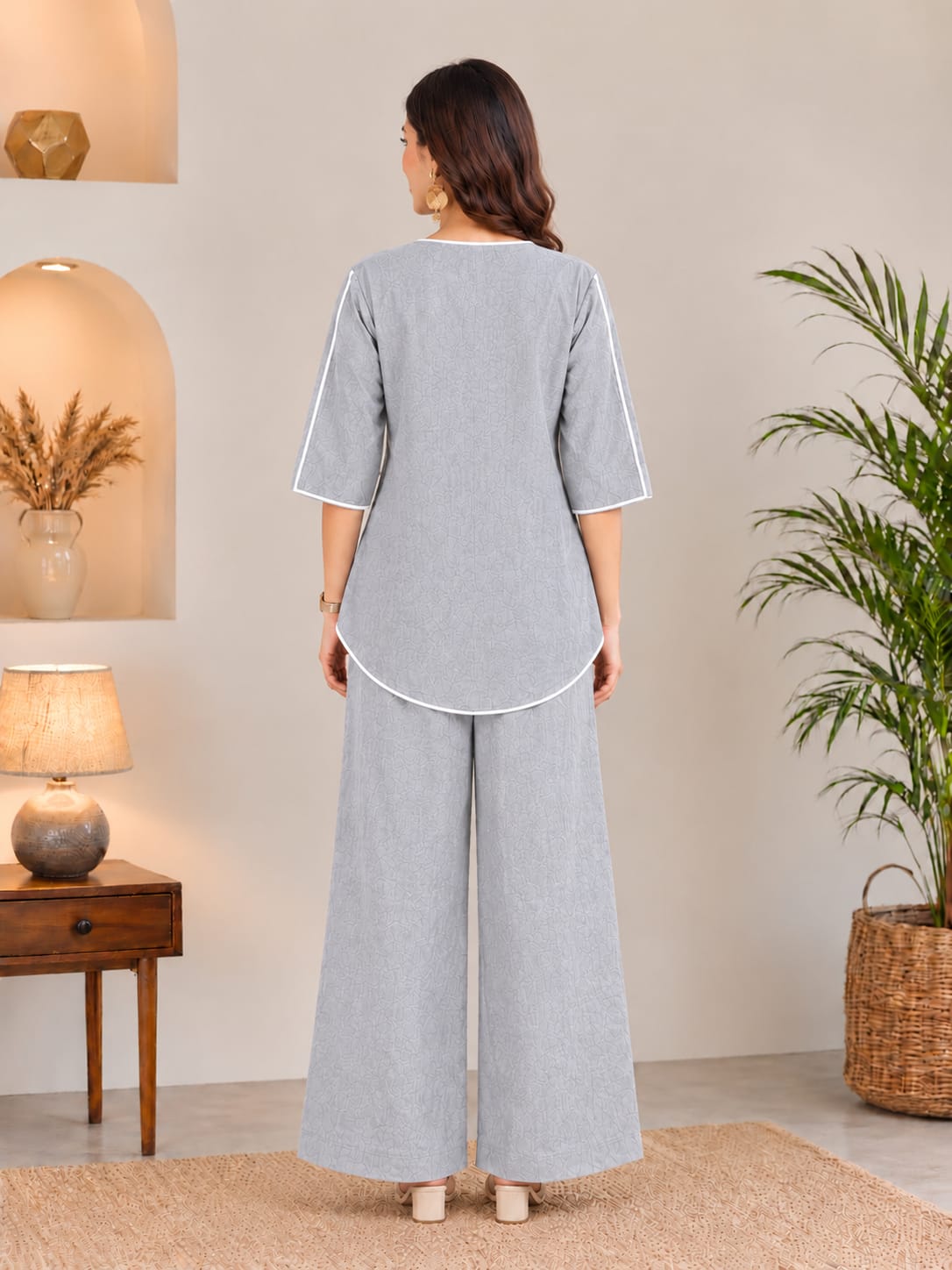 Women’s Top & Bottom Two Piece Western Tops LD1-G