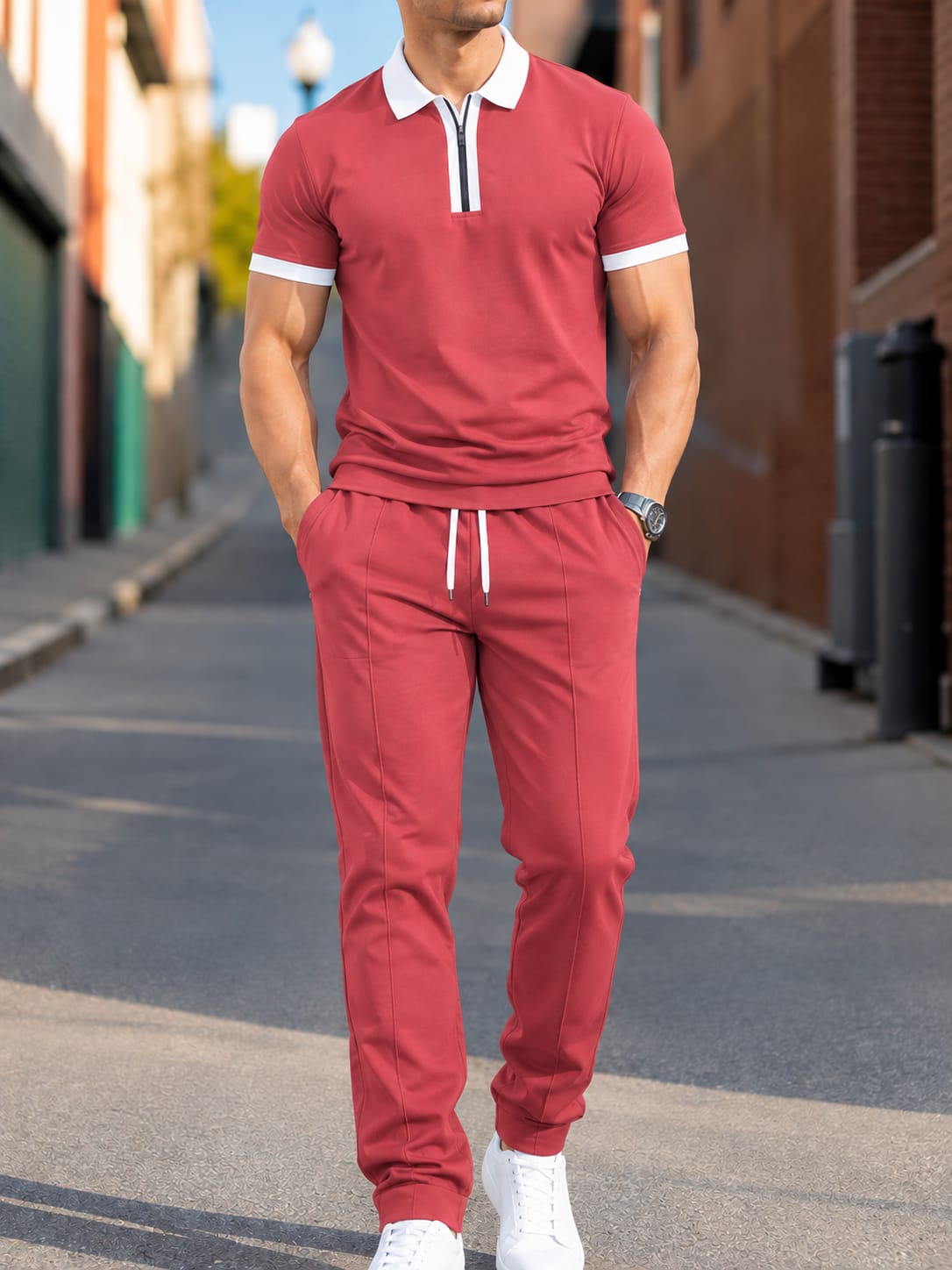 Premium Short Sleeve & Trouser Set PS-1M