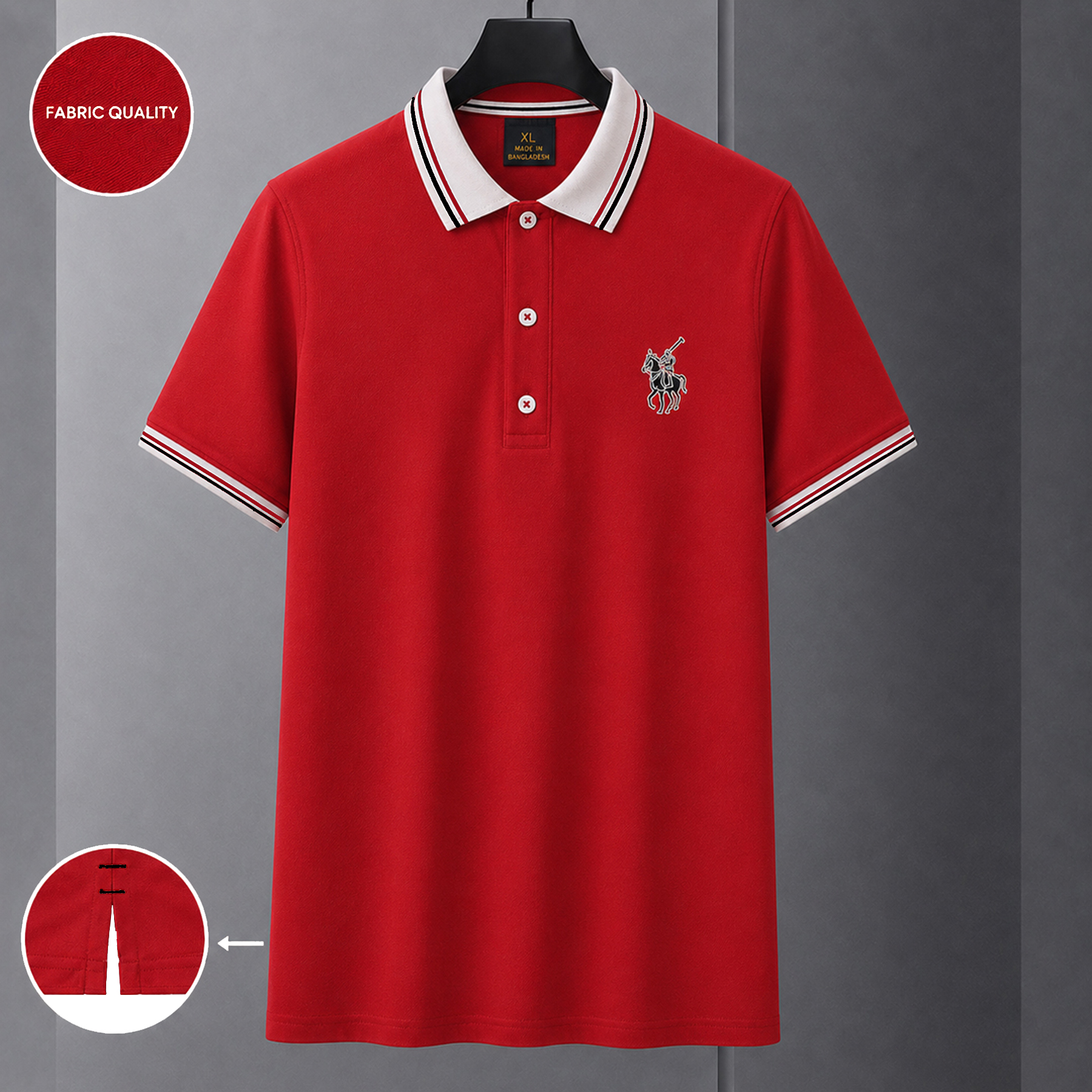 Premium Quality US Assn Smart Casual Polo PO-16R
